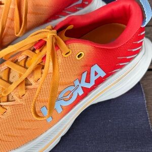 Hoka Bondi X Vibrant Fiesta-Amber-Yellow Mens 8D NWB